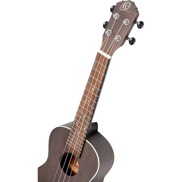 Ortega Earth Series RUCOAL-L Left-Handed Concert Ukulele Coal Black