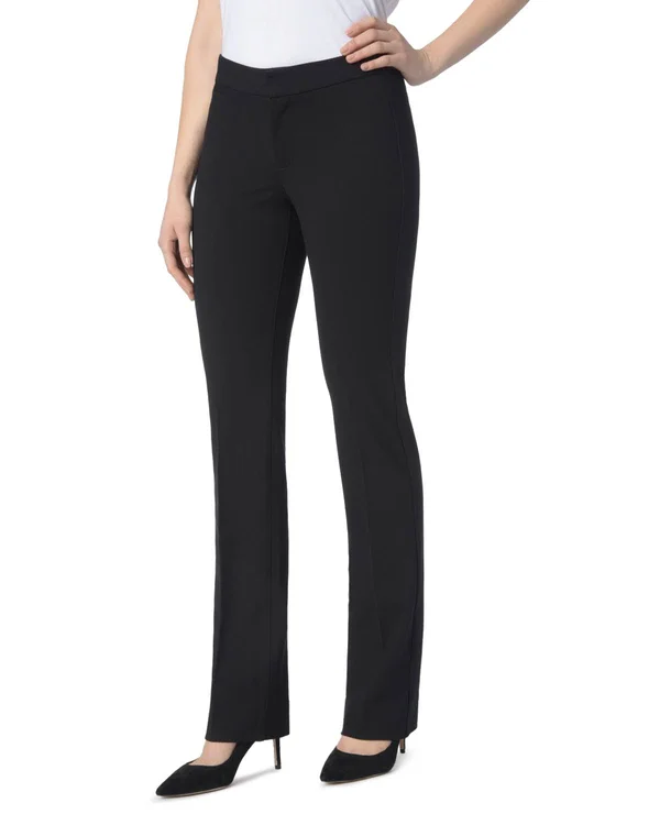 Nydj Ponte Trouser Pants Women's Black : 16 33