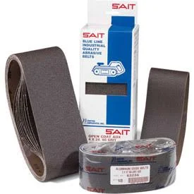 Sait 66390 - 52x22 x 103x22 Abrasive Belt - 150 Grit, Aluminum Oxide, X-weight, AO-X