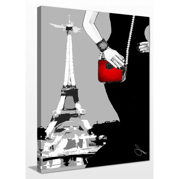 Picture Perfect International by Jodi Paris Nights Giclee Print Canvas Wall Art, 36 Inches x 48 Inches x 1.5 Inches