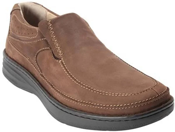 Drew Men's Bexley Brown Nubuck 15 6E