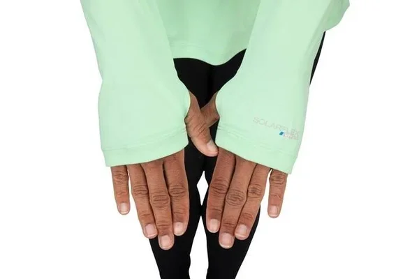Simms Women's Solarflex Crewneck - Melon, XXL