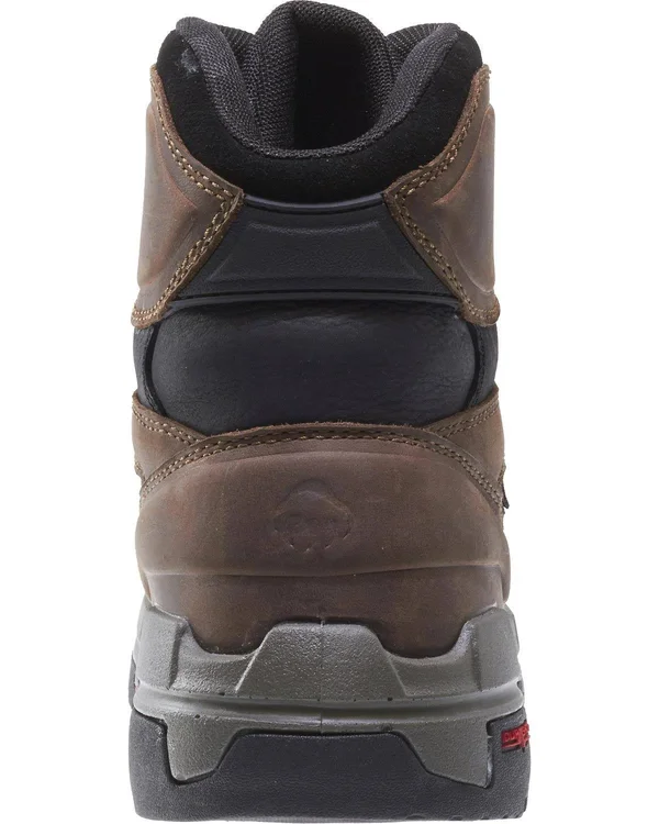 Men's Wolverine Legend Work Boot - Dark Brown - Size 8.5