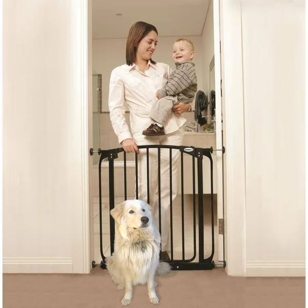 Bindaboo Swing Closed Pet Gate, White