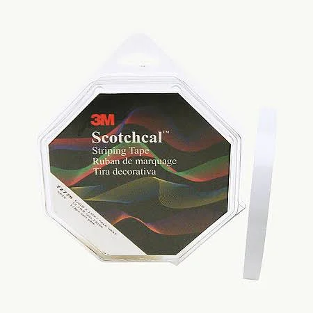 3M 72779 Scotchcal Striping Tape - Pale Gray, 1/2 in x 150 ft