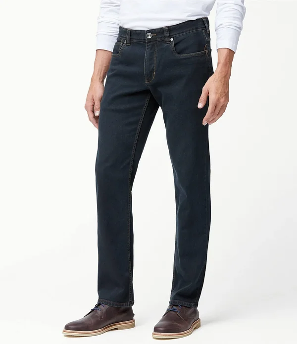Men's Tommy Bahama Sand Straight Leg Jeans, Size 38 x 34 - Black