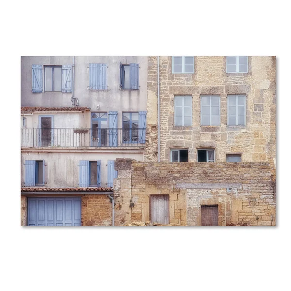 Trademark Fine Art 'Facade I' Canvas Art by Cora Niele