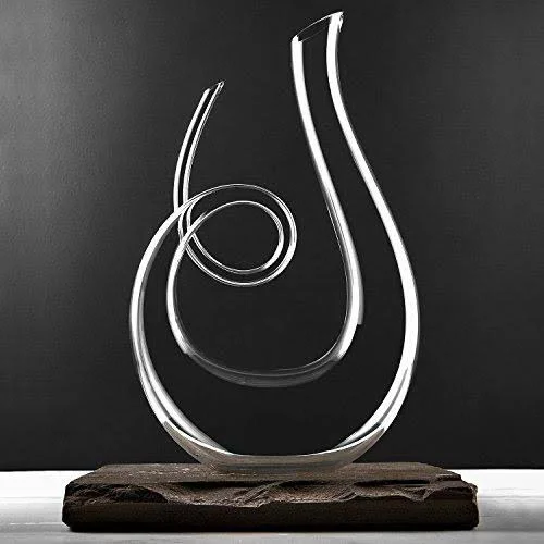 Wine Enthusiast Art Series Treble Decanter