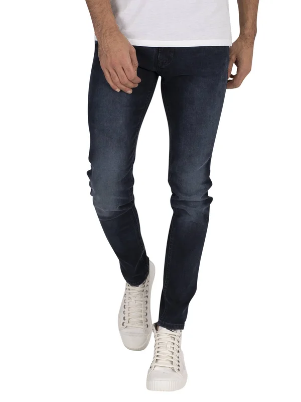 Jack & Jones Liam Original Skinny Fit Jeans, Blue