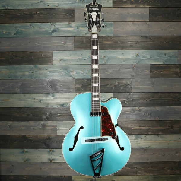 D&Angelico Premier EXL-1 Hollow-Body Electric Guitar w/ Stairstep Tailpiece - Ocean Turquoise