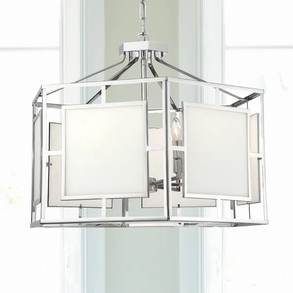 Crystorama Hillcrest 6 Light Chandelier - Vibrant Gold - HIL-996-VG