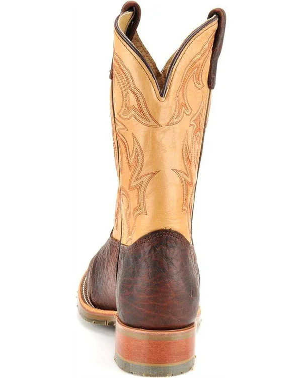 Double H Bison Wide Steel Toe Ice Roper 11x22 8 Men's Briar