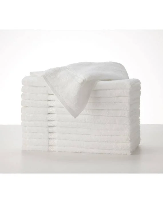 Martex Commercial Hand Towel Set, Khaki - 12 pack
