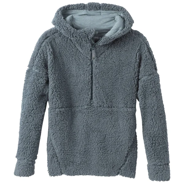 Prana - Women's Permafrost Half Zip - Smoky Blue, Medium