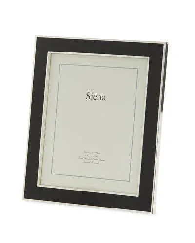 Tizo Wide Enamel Picture Frame - 8 x 10, Black