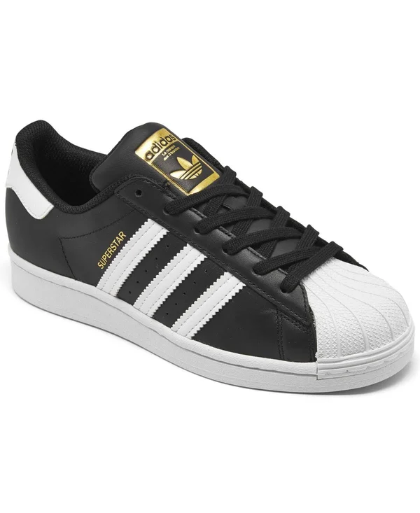 Adidas Originals Women's Superstar Shoes, Black
