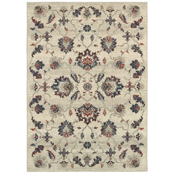 Oriental Weavers Highlands Beige 6684B Rug 3&10x22 x 5&5x22