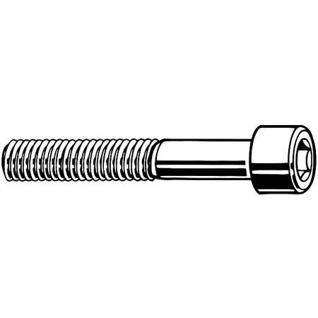 Fabory B07001.025.0225 Shcs, steel, 1/4x22-20X2-1/4