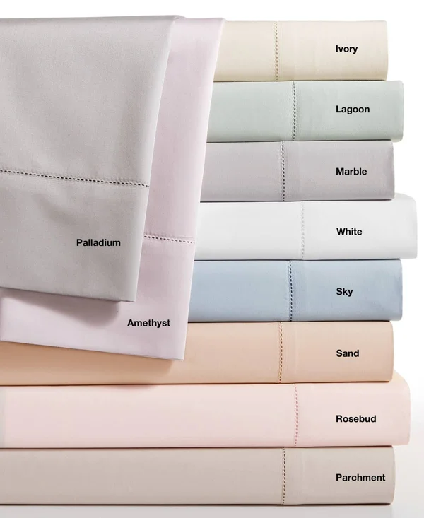New Hotel Collection 680 Thread Count Supima Cotton Queen Flat Sheet Amethyst, 92" x 108"