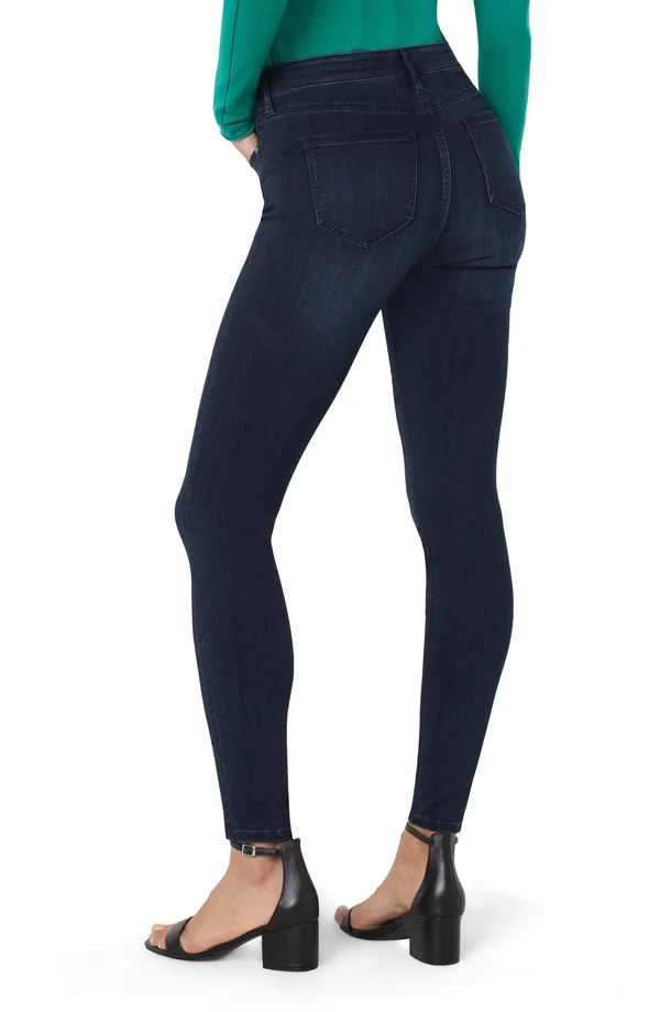 Liverpool Women's Abby Skinny Silky Soft Jeans in Freeman - Cotton/Polyester/Rayon, Size 14