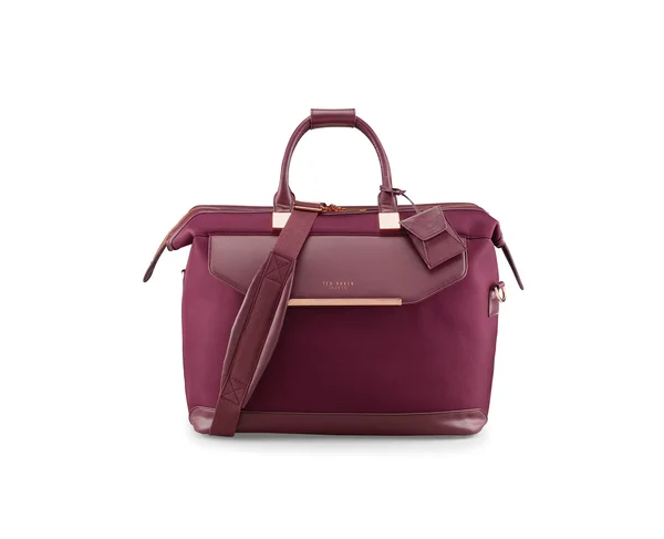 Ted Baker Womens Albany Softside Holdall Bag - Burgundy