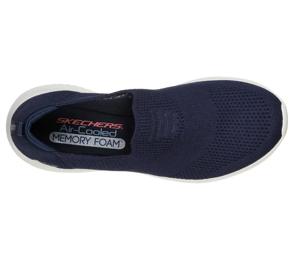 Skechers Women's Ultra Flex Harmonious Slip-On Shoe - Dark Navy