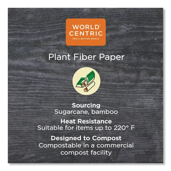 World Centric NoTree Paper Hot Cups, 12 oz, Natural, 1, 000/Carton