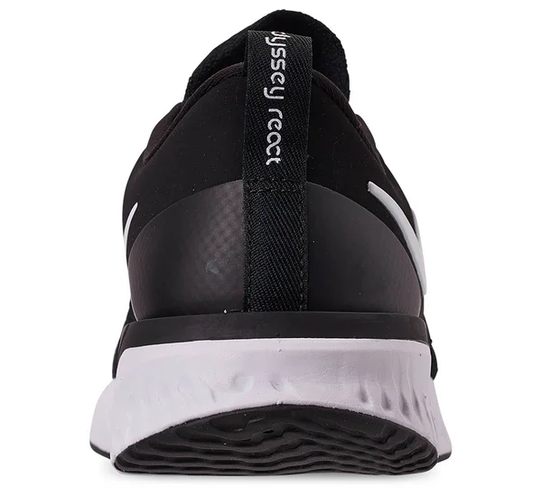 Nike Women's Odyssey React Flyknit 2 Running Shoes (6.5 - Black/White)