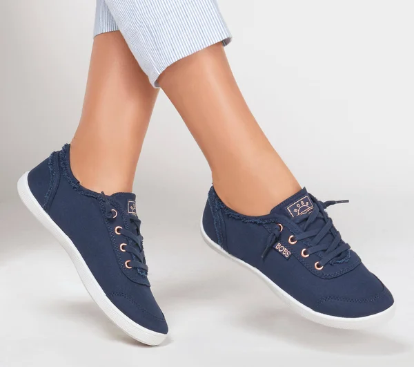 Skechers Women's Bobs B Cute Sneakers - Navy, 9.5