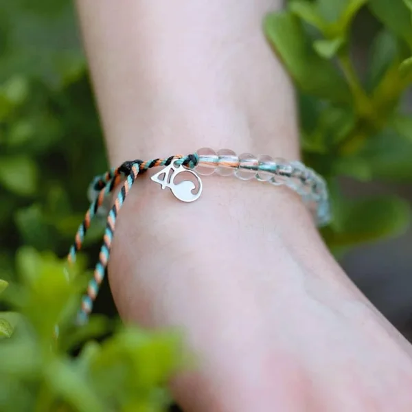 Plankton Beaded Bracelet - 4ocean Plankton - Eco Friendly Sustainable Gifts Recycled Beaded Bracelets Save The Ocean Beach Clean