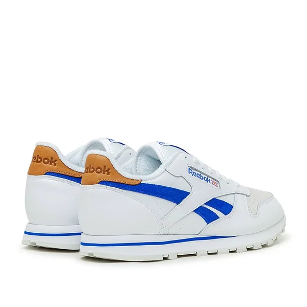 Reebok Classic Leather (White, Blue)