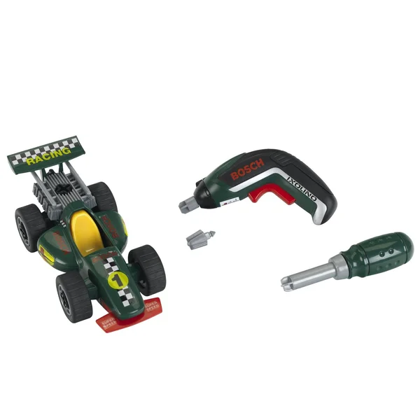 Theo Klein Bosch Mini Grand Prix Case with Ixolino II Toy Set