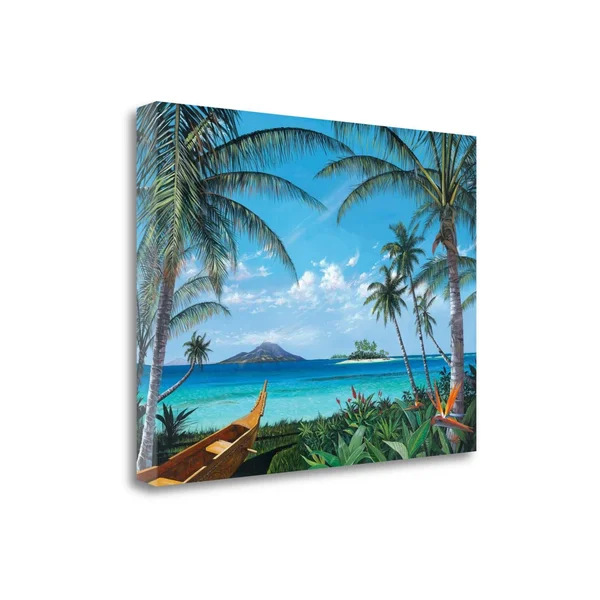 Tangletown Fine Art 'Tropic Travels' by Scott Westmoreland Painting Print on Wrapped Canvas