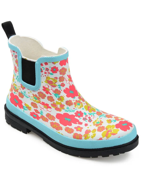 Journee Collection Women's Tekoa Rain Boot Dot 6