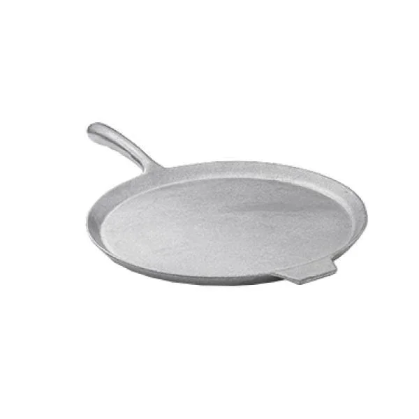 Tablecraft (CW4120GY) Gray 12x22 Cast Aluminum Pizza Tray with Handle