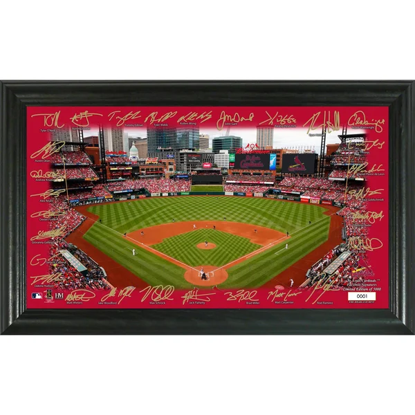 St. Louis Cardinals Signature Field Limited Edition Frame
