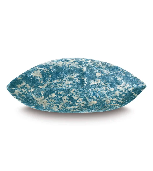 Studio 773, Byzantine Velvet Decorative Pillow in Lagoon, 22X22
