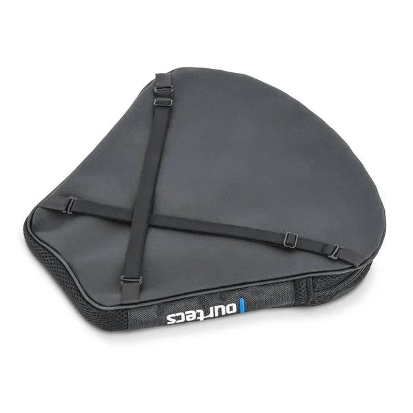 Motorbike Air Cushion Tourtecs Air Deluxe M Comfort Seat Cushion in Black