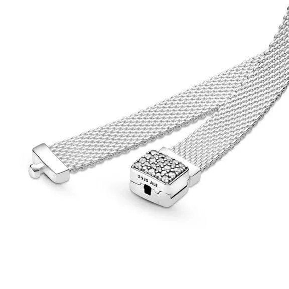Pandora Reflexions Sparkling Clasp Bracelet - 17cm