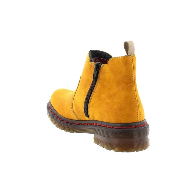 Rieker 76264-68 Yellow 37 EU Womens Ankle Boots