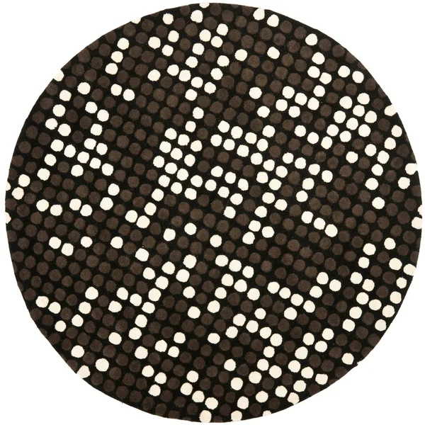 Safavieh Soho SOH726A 7&6x22 x 9&6x22 Black - White Area Rug