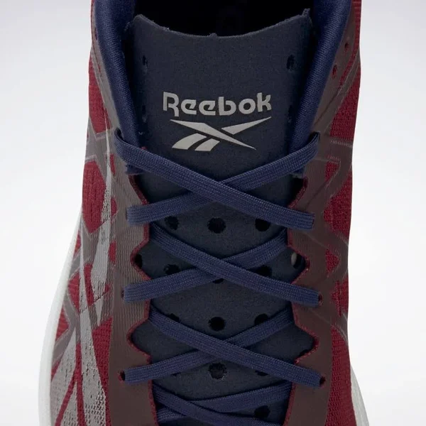 Reebok Floatride Run Fast Pro Running Shoes Mens Performance Sneakers 8.5 Merlot, Blue Cadet, White