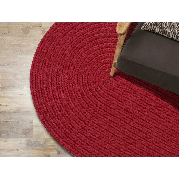 Colonial Mills Tortuga Terracotta Rug - 8 ft x 10 ft Oval
