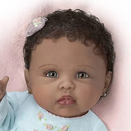The Ashton-Drake Galleries Linda Murray So Truly Real Tiffany Weighted Poseable Baby Doll:by