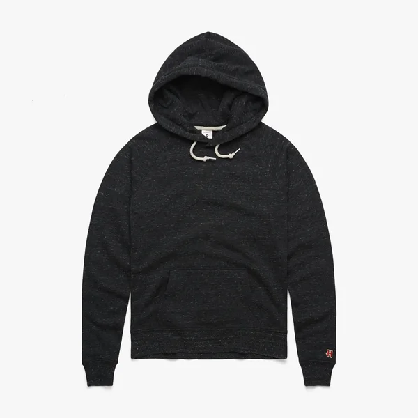 Women's Go-To Hoodie from Homage, Grey, Vintage Womens Hoodie from Homage.