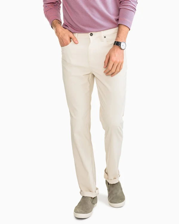 Southern Tide Intercoastal Pant Men's Stone : 33 30