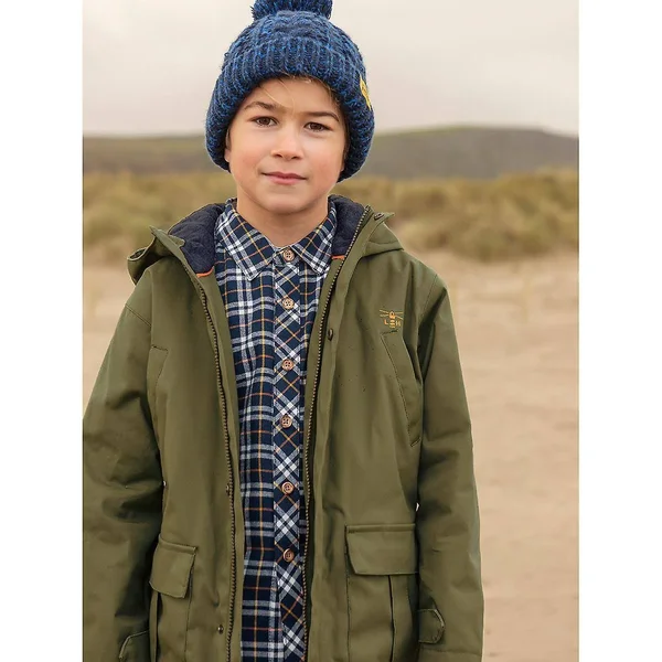Lighthouse Boy's Harrison Coat - Utility Green 9-10y