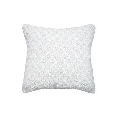 Boothe Cotton Geometric Throw Pillow Mercury Row Color: Seaglass