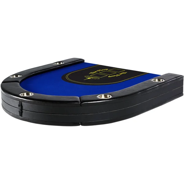 Barrington 10-Player Poker Table, Blue