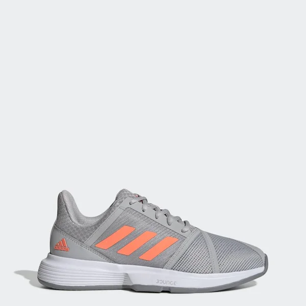 Adidas CourtJam Bounce Grey/ Coral EG1138 (Women's) 10